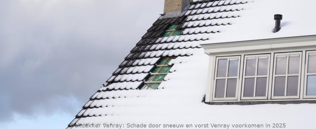 Schade Door Sneeuw En Vorst Venray
